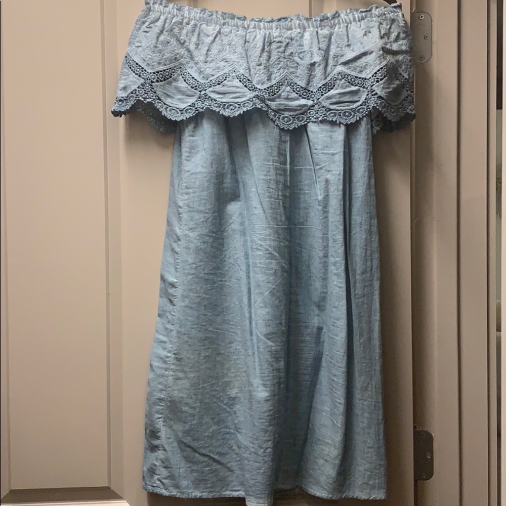 Off the shoulder dress